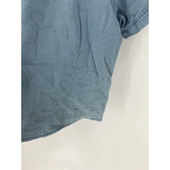 Elisabeth by Liz Claiborne Vintage Blouse Womens 22 Petite Blue Button Front Top - Picture 9 of 16